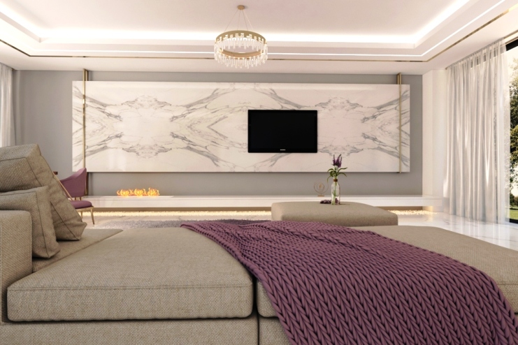 طراحی داخلی سبک لوکس مدرن