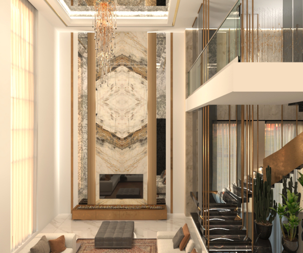 طراحی داخلی سبک لوکس مدرن