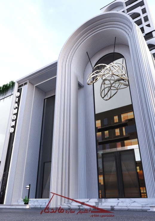 طراحی مجتمع اداری تجاری