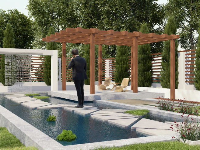 طراحی لند اسکیپ (محوطه)